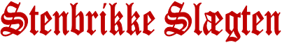 Stenbrikke Slgten
