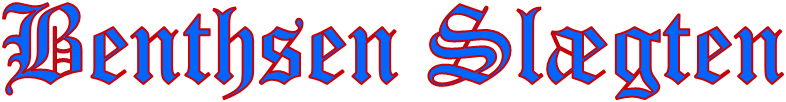 Benthsen Slgten