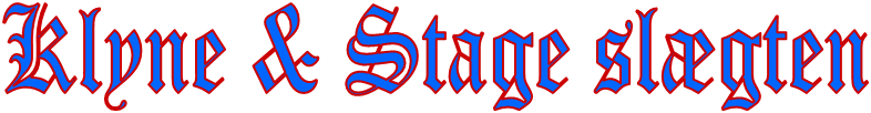 Klyne & Stage slgten
