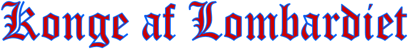 Konge af Lombardiet