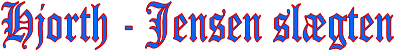 Hjorth - Jensen slgten
